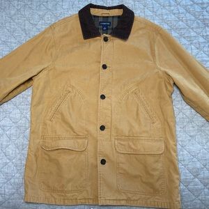 Lands End Chore Coat - Men’s Large - Tan/Khaki